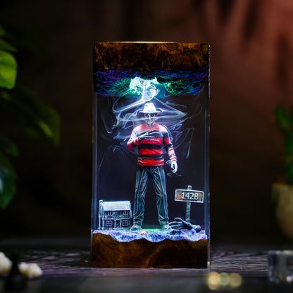 Freddy Krueger A Nightmare on Elm Street Epoxy Resin Lamp