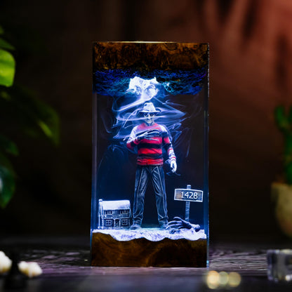 Freddy Krueger A Nightmare on Elm Street Epoxy Resin Lamp