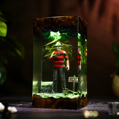 Freddy Krueger A Nightmare on Elm Street Epoxy Resin Lamp