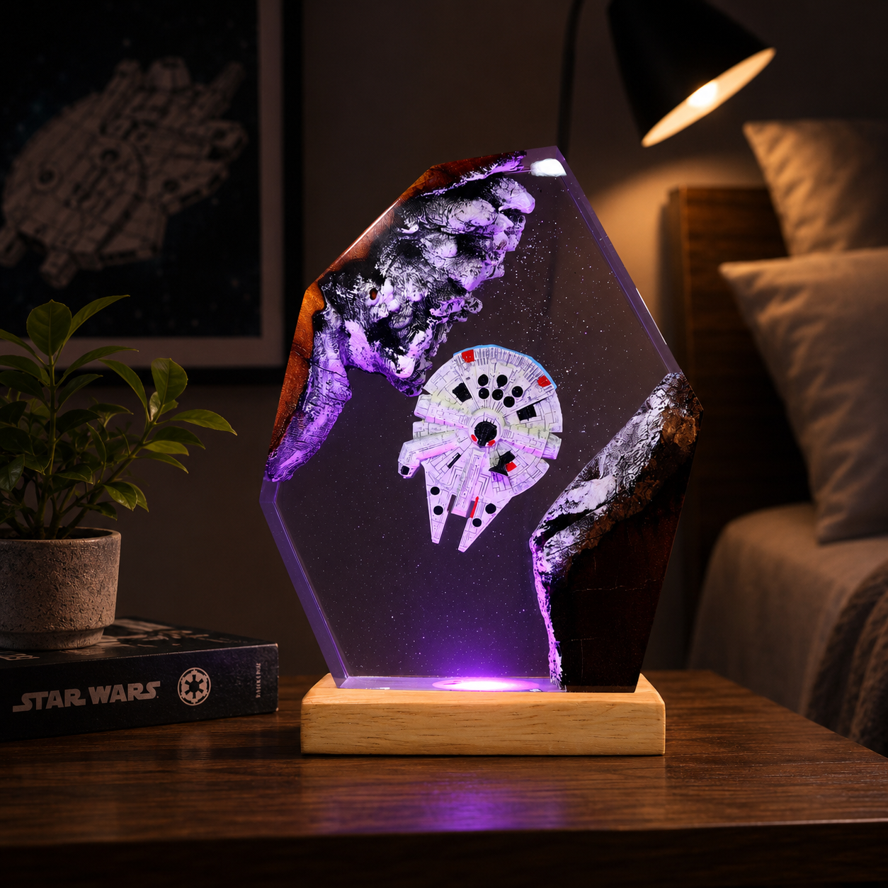 Star Wars Falcon Millennium Night light - Star Wars Lamp - ODER NOW !