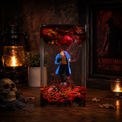 Freddy Halloween Lamp, Horror Lamp