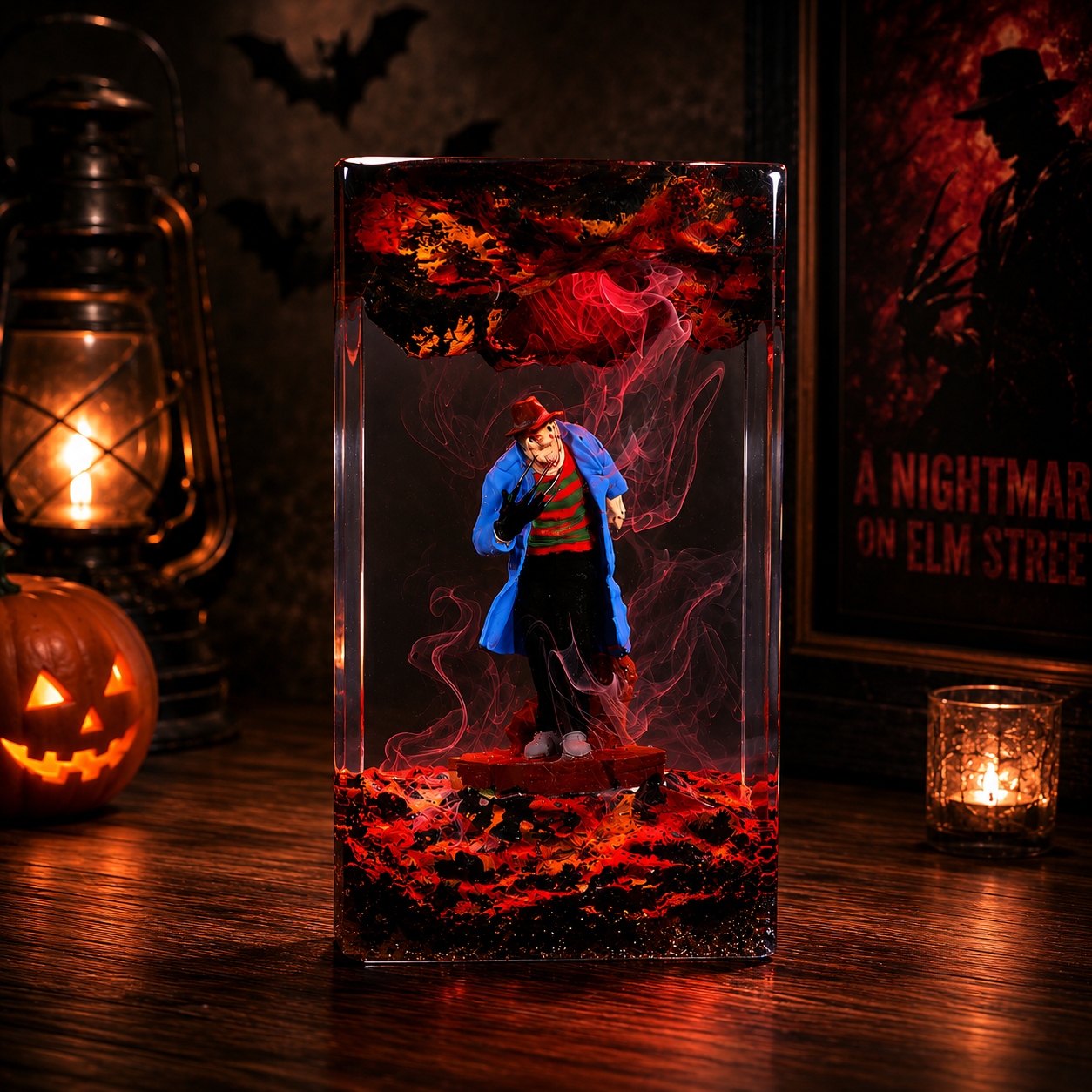 Freddy Halloween Lamp, Horror Lamp
