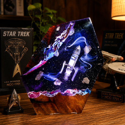 Star Trek USS Phoenix - NCC-65420 Night Light - Gift for Trekkie