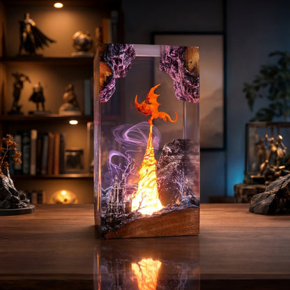 Fire Dragon Lamp - Dragon night light