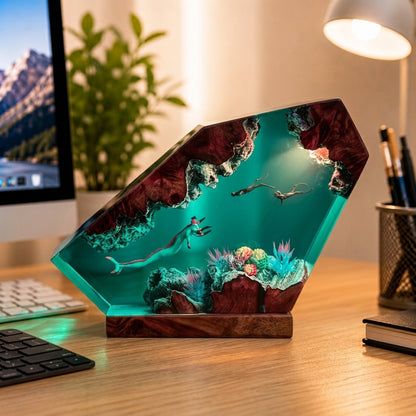 Reaper Monster Resin Lamp