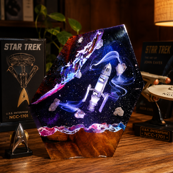 Star Trek USS Phoenix - NCC-65420 Night Light - Gift for Trekkie