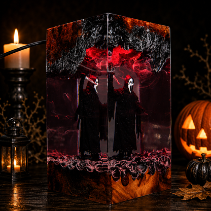 Ghostface Lamp, Halloween Lamp