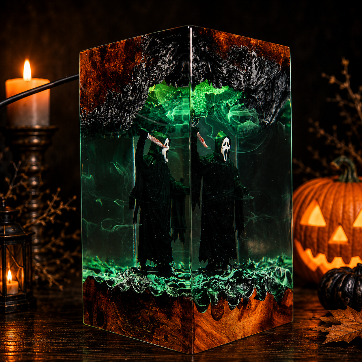 Ghostface Lamp, Halloween Lamp