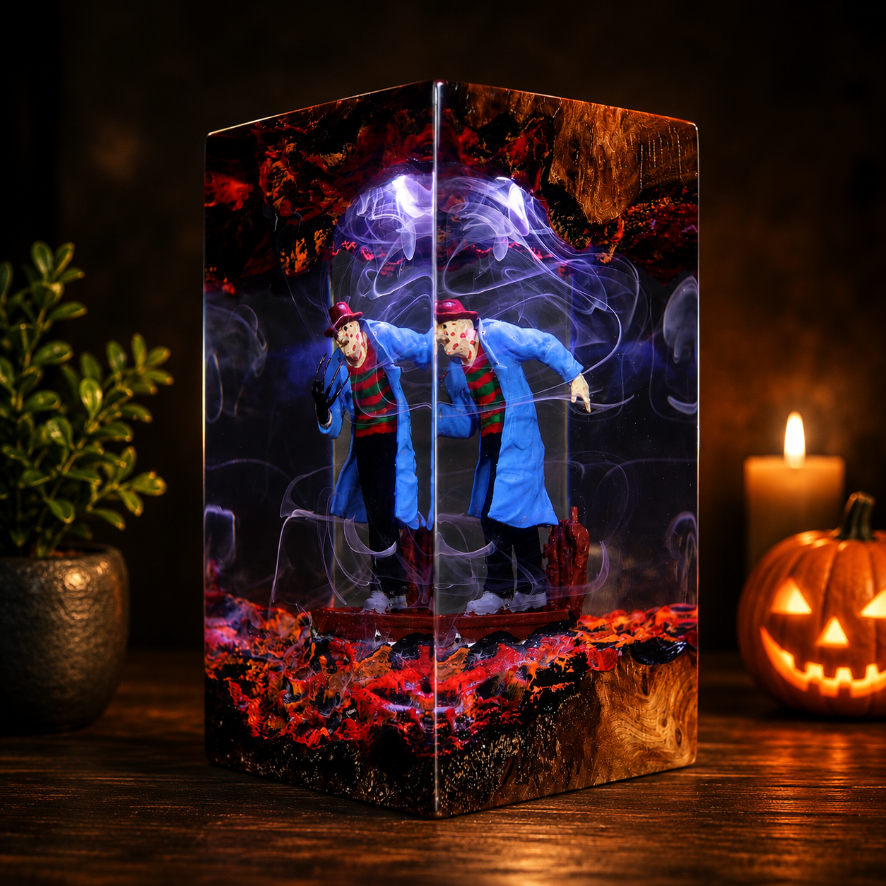Freddy Halloween Lamp, Horror Lamp