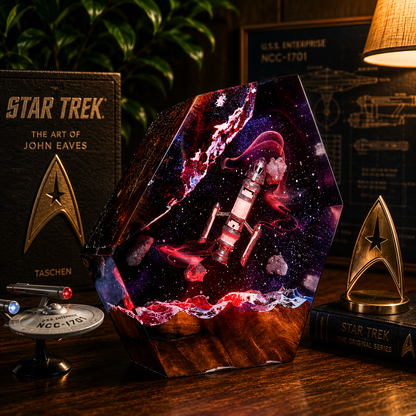 Star Trek USS Phoenix - NCC-65420 Night Light - Gift for Trekkie