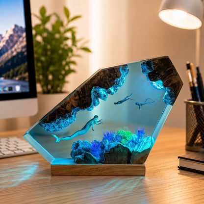 Reaper Monster Resin Lamp