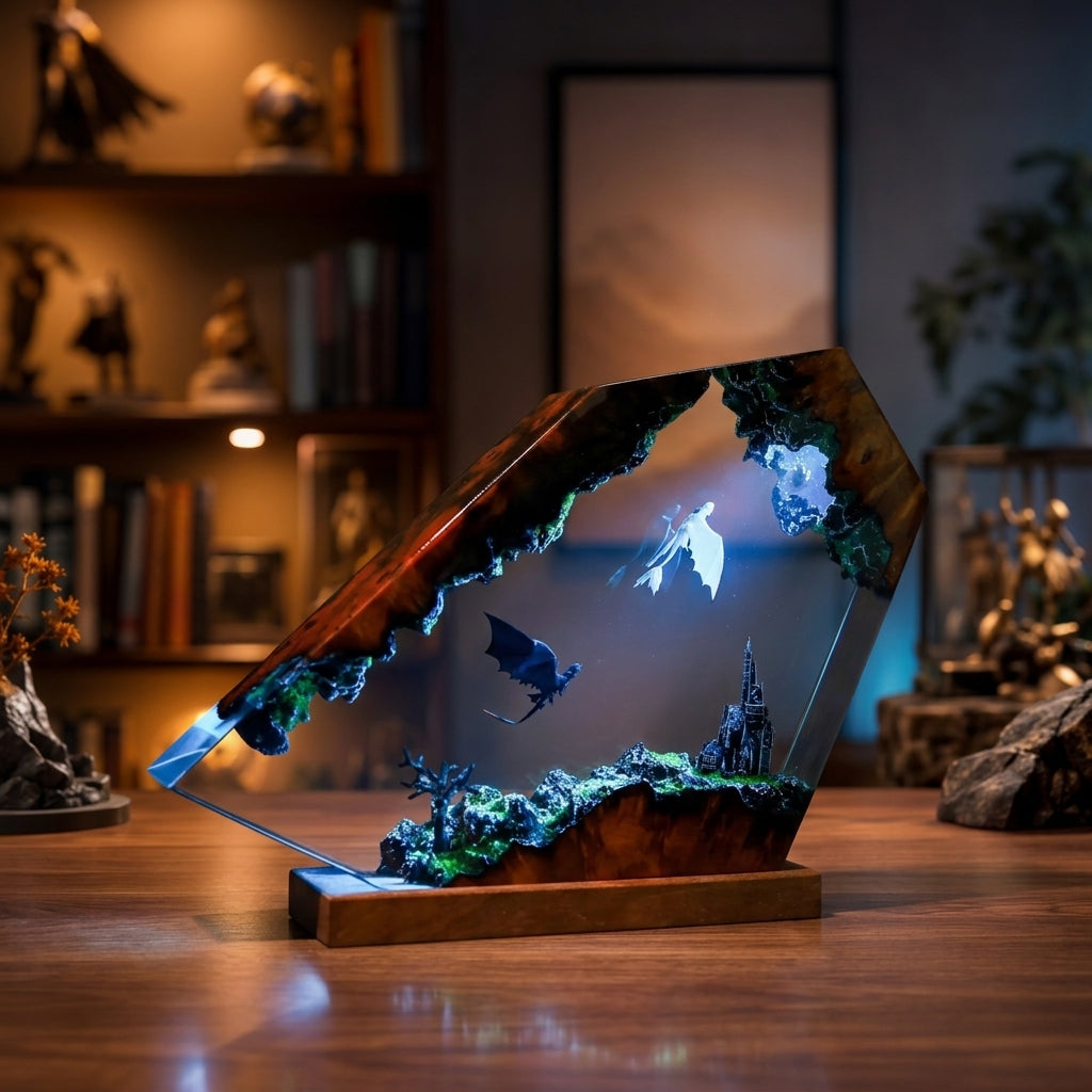 HTYD Night Light -  Night Fury Lamp