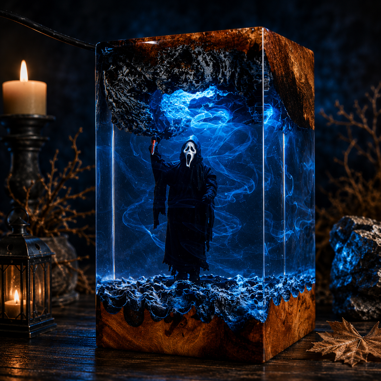 Ghostface Lamp, Halloween Lamp