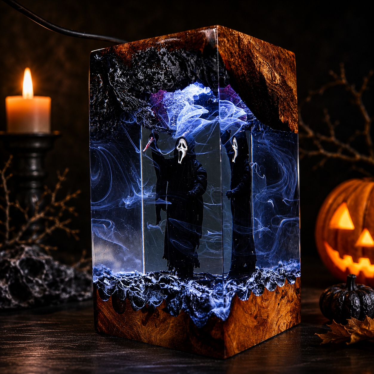 Ghostface Lamp, Halloween Lamp
