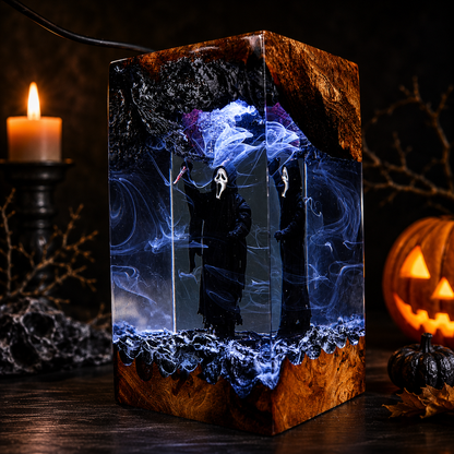 Ghostface Lamp, Halloween Lamp