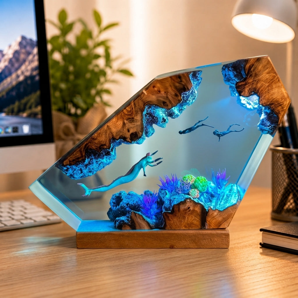 Reaper Monster Resin Lamp