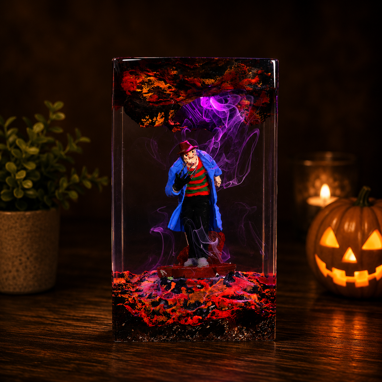 Freddy Halloween Lamp, Horror Lamp