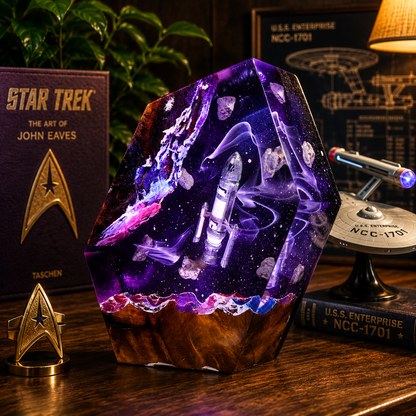Star Trek USS Phoenix - NCC-65420 Night Light - Gift for Trekkie