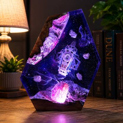 Star Trek USS Defiant  NX-74205 Night Light - Gift for Trekkie
