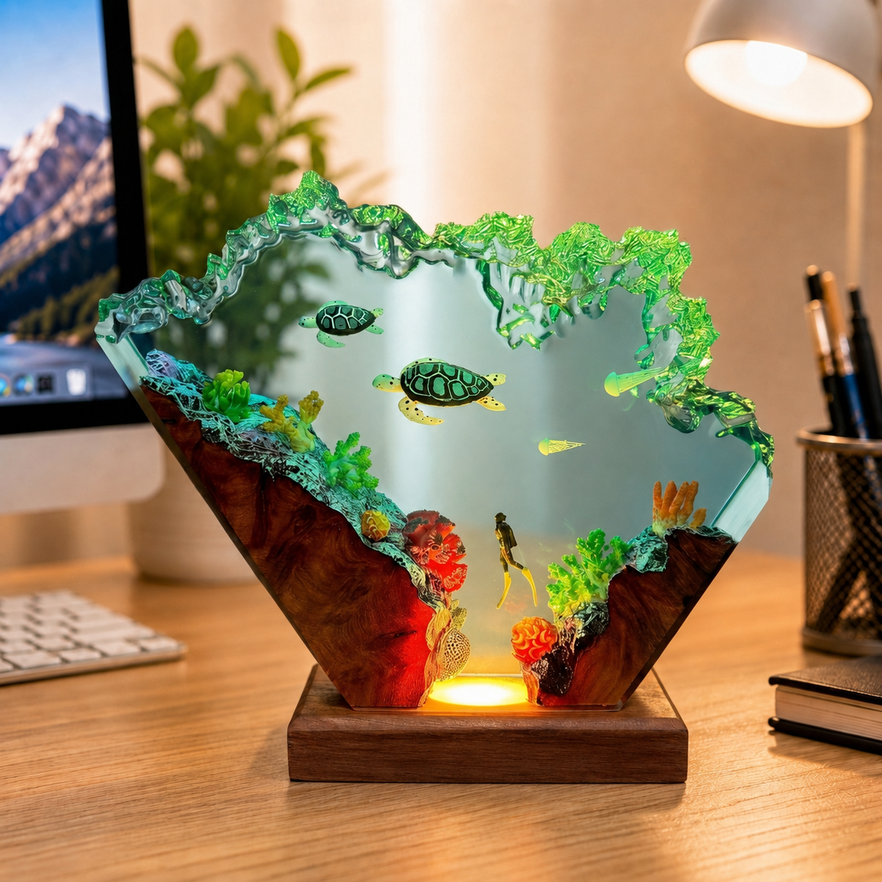 Sea turtle night light - Ocean Night Light