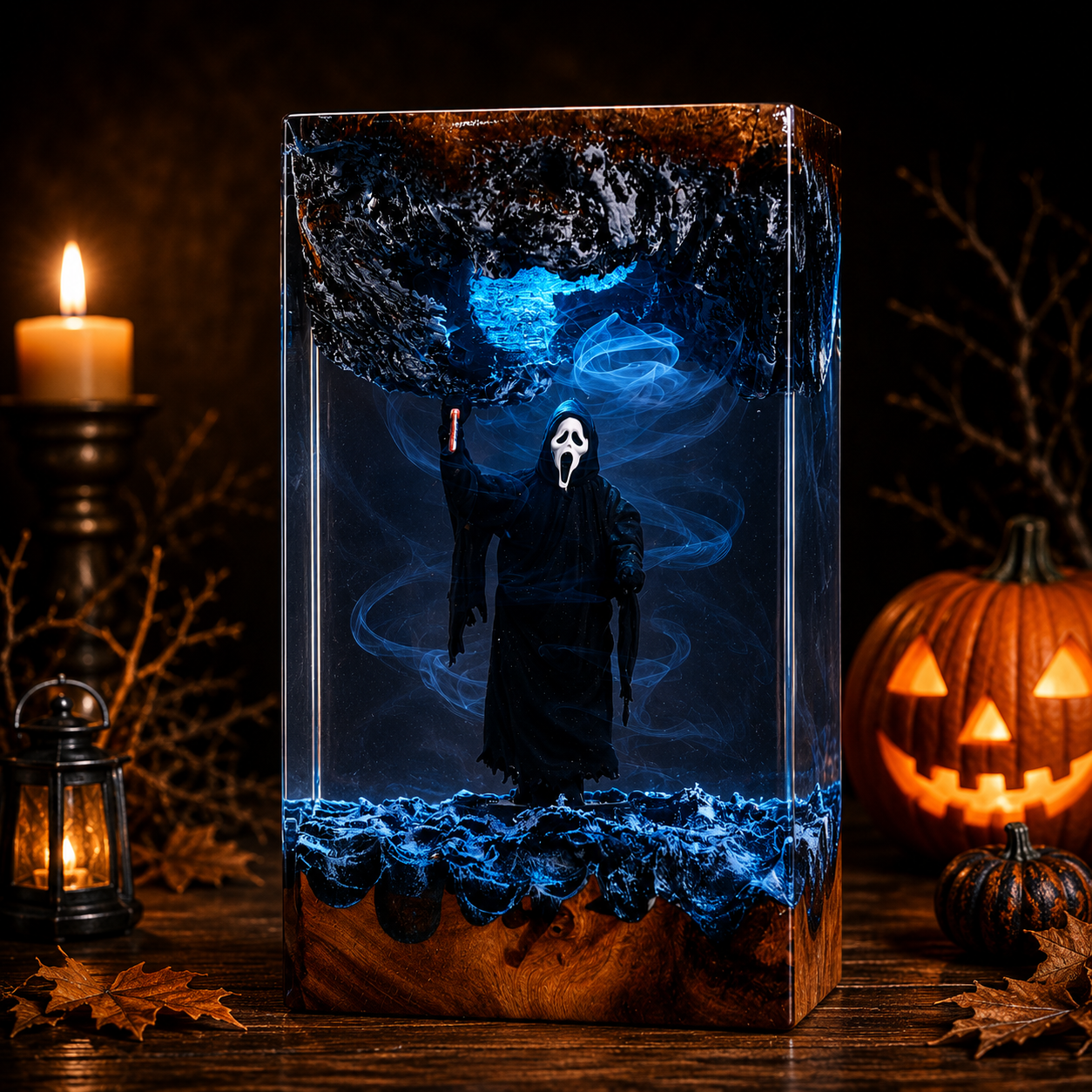 Ghostface Lamp, Halloween Lamp