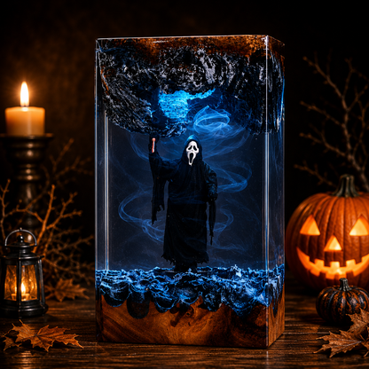 Ghostface Lamp, Halloween Lamp