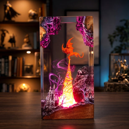 Fire Dragon Lamp - Dragon night light