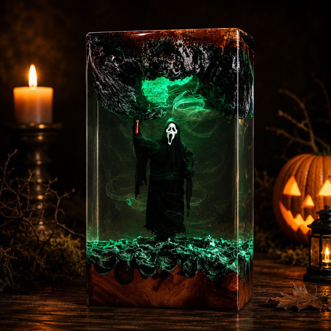 Ghostface Lamp, Halloween Lamp