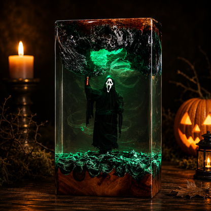 Ghostface Lamp, Halloween Lamp