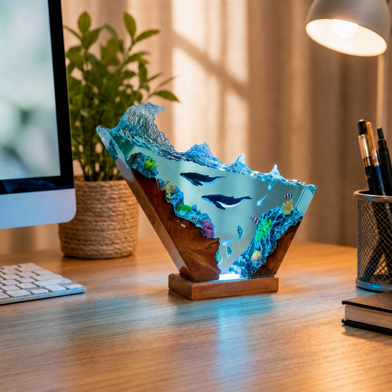 Whale night light - Ocean Night Light