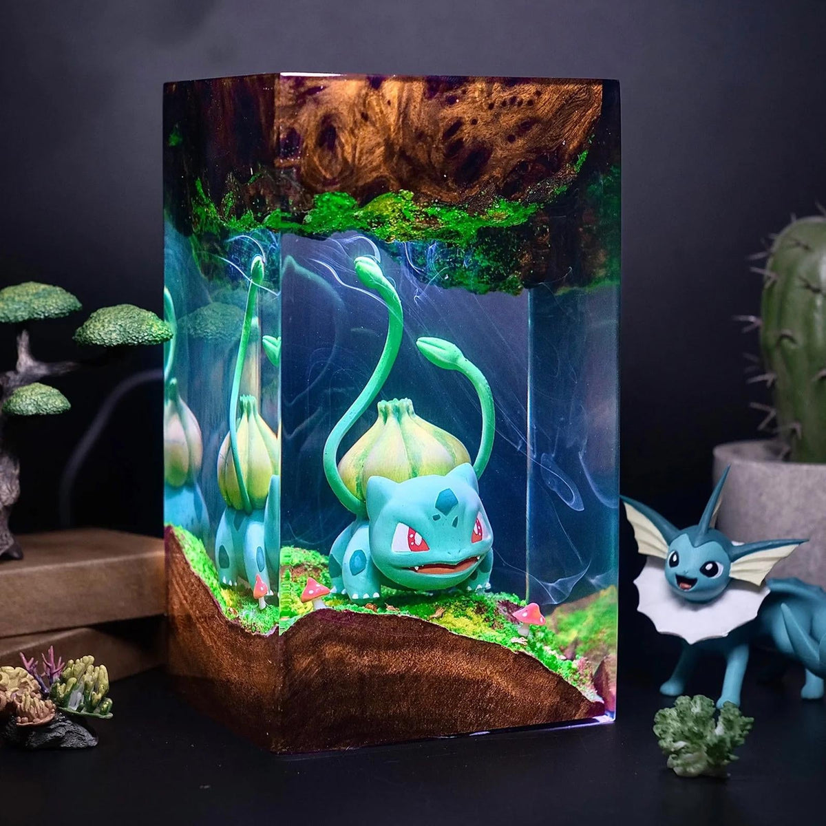 Bulbasaur Grass Starter Resin Lamp