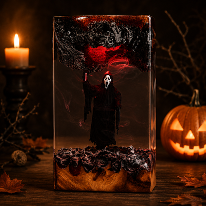 Ghostface Lamp, Halloween Lamp