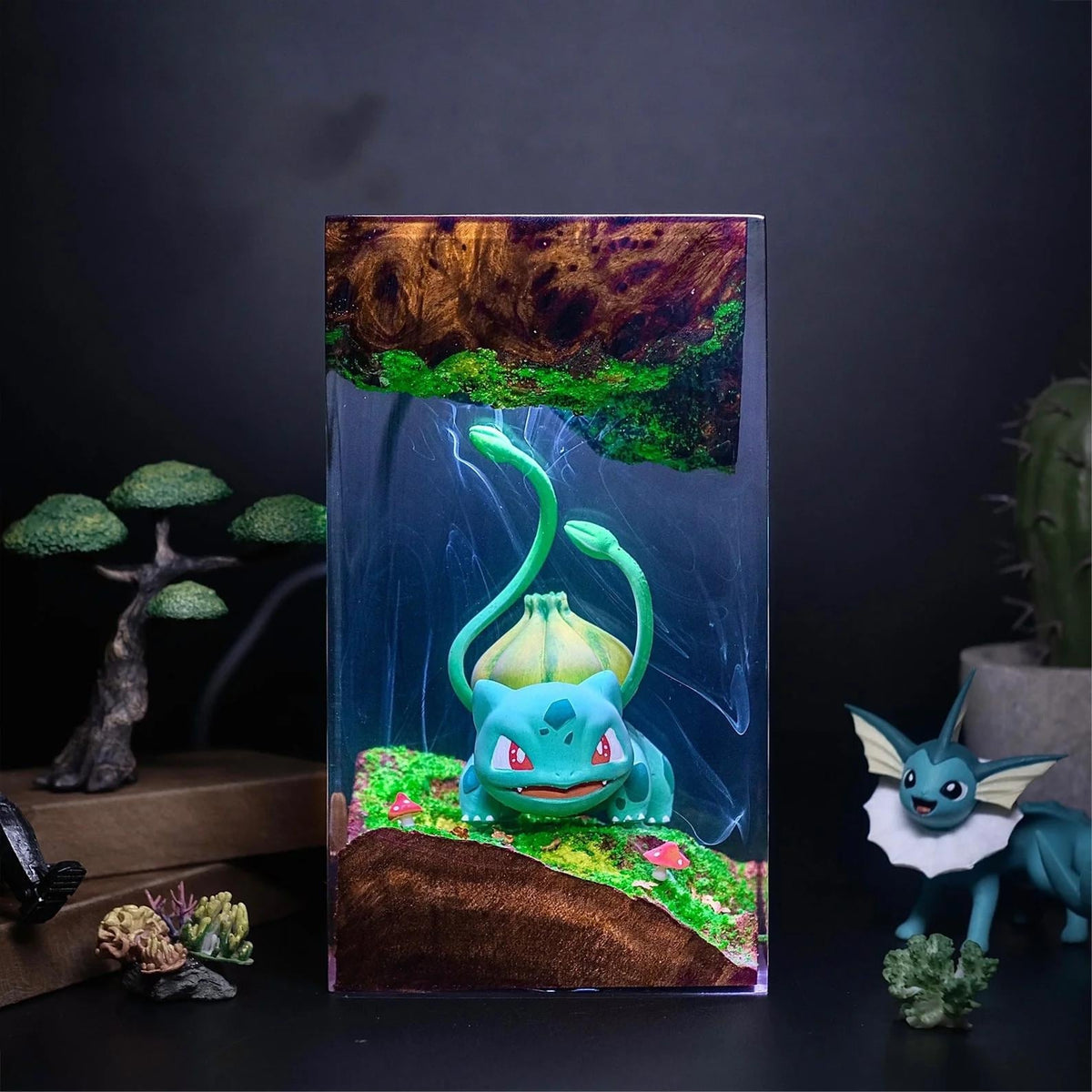Bulbasaur Grass Starter Resin Lamp