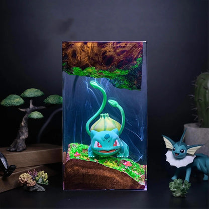 Bulbasaur Grass Starter Resin Lamp