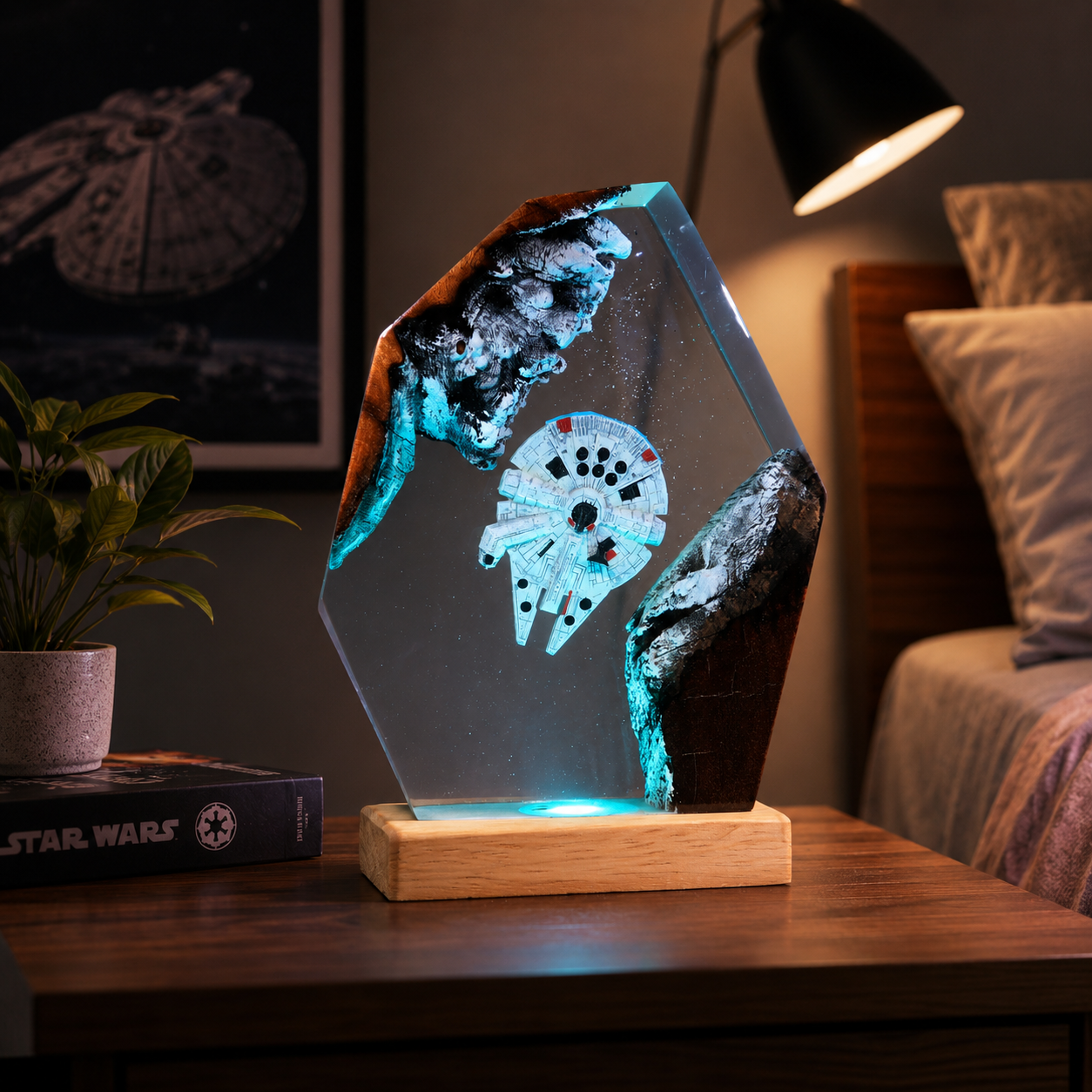 Star Wars Falcon Millennium Night light - Star Wars Lamp - ODER NOW !