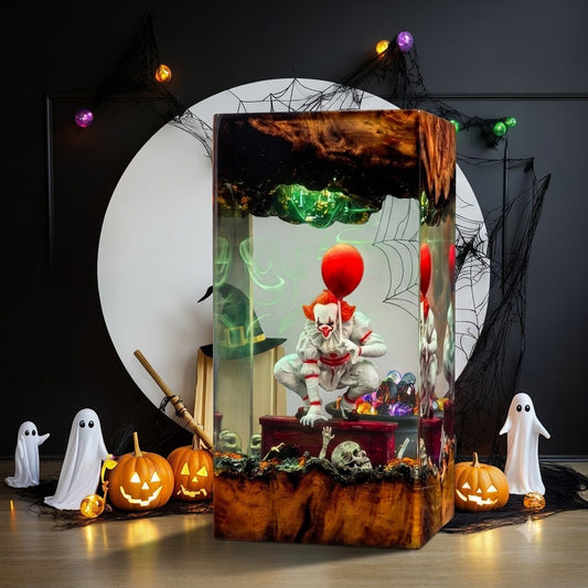 Pennywise Clown Diorama Resin Lamp