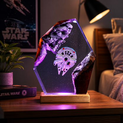 Star Wars Falcon Millennium Night light - Star Wars Lamp - ODER NOW !