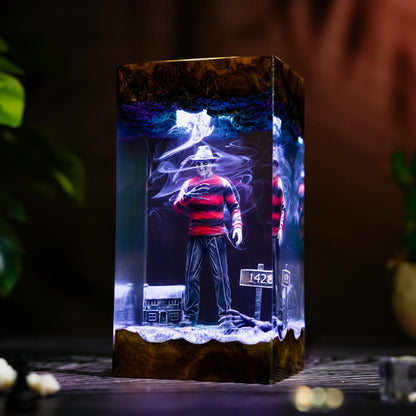 Freddy Krueger A Nightmare on Elm Street Epoxy Resin Lamp