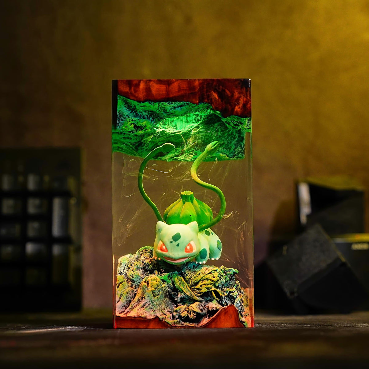 Bulbasaur Grass Starter Resin Lamp